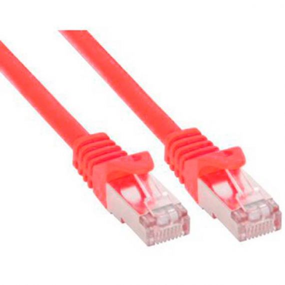 Patch Cord RJ45 Cat 6 FTP 2 Meters Red LSZH