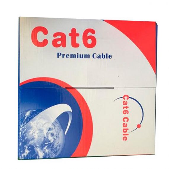 Cable UTP Categoria 6 CCS PVC Gris de Interior