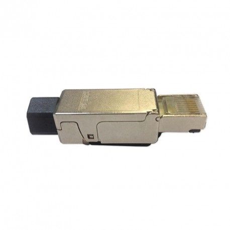 RJ45 Connector Female FTP CAT6 Tool-free
