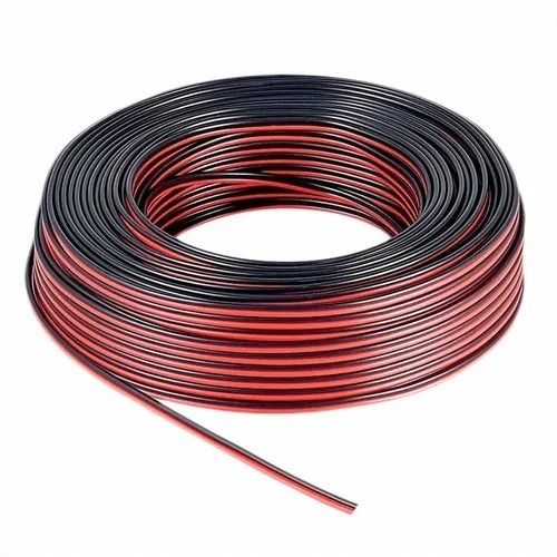 Parallel Red-Black copper cable 2x1mm 100m coil