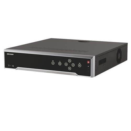 Grabador NVR para 16 cámaras IP hasta 12 MP VCA y 4 discos duros DS-7716NI-I4