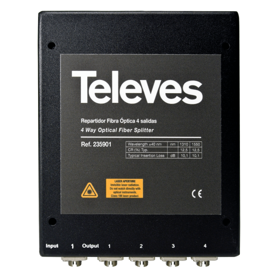 4D FC/PC Televes 235901 Optical Splitter
