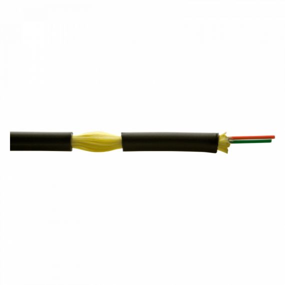 Cable 2 Fibras Monomodo para Exterior LSFH (Bobina 200m) 