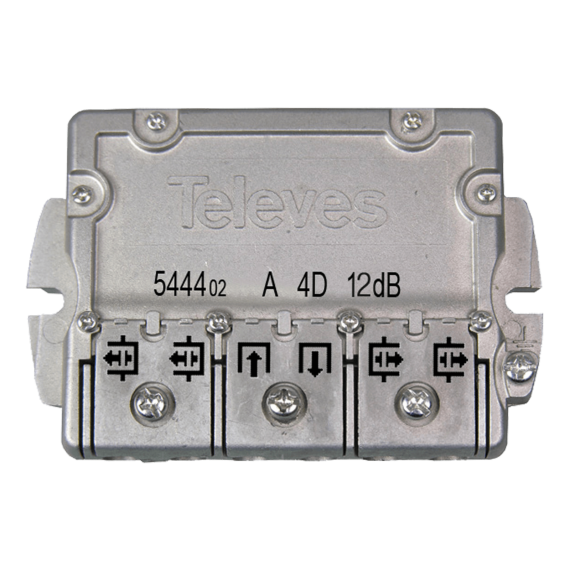 4-way flange shunt (12 dB) 544402 Televes