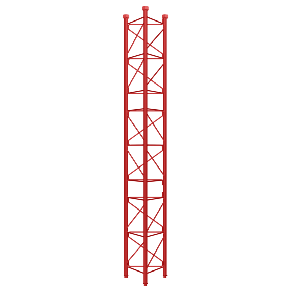 Intermediate section tower 450 Blanco 3m Hot-dip Galvanized
