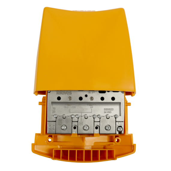 Amplificador Mástil 1e (FM/BIII/DAB/UHF) 36dB 5G Televes