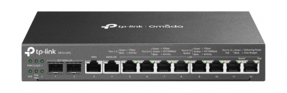 Omada ER7212PC VPN POE+ Switch Router