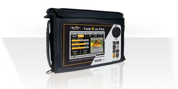 Medidor de Campo TAB 5 ULTRA DVB-T2/S2/C