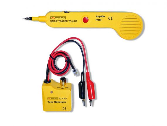 Trazador de Cableado Promax TC-470 Promax amarillo con sonda