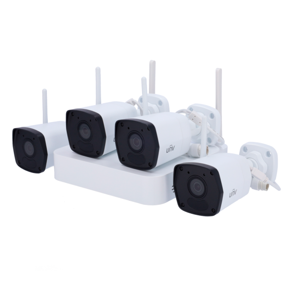 Uniview Video Surveillance Kit: 4 Cameras + NVR Recorder