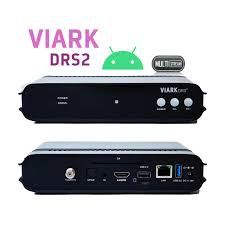 4K VIARK DRS2 Android 7.0 IPTV Satellite Receiver