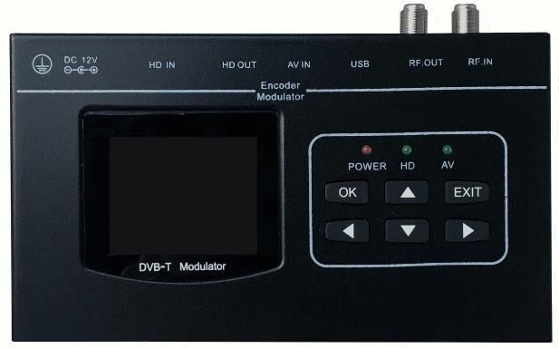 Comparable Arenoso Arrastrarse Modulador Tecatel COFDM Ent/Sal HDMI, USB, A/V Ent. RCA TDTprofesional