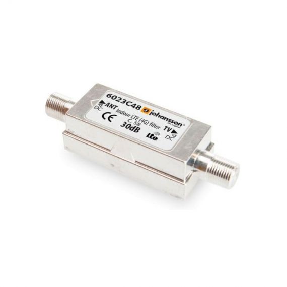 LTE filter 5G 30dB with DC Johansson 6023 C48