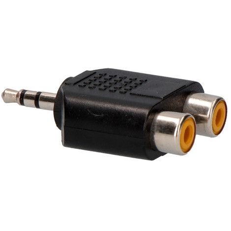 Adapter Jack 3.5mm to 2 RCA ADAJACK2RCA