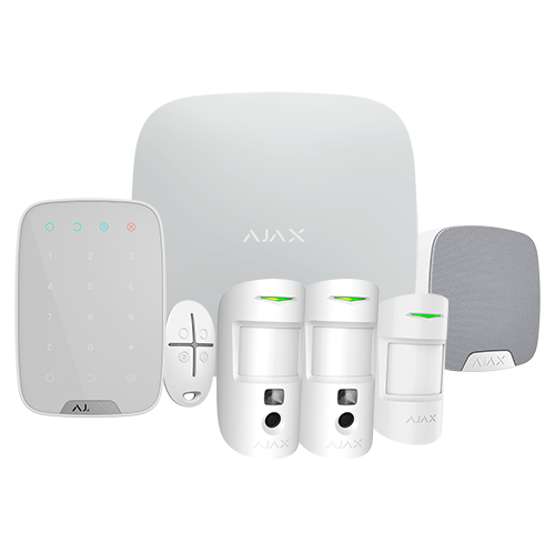 AJAX Wireless Alarm Kit AJ-HUB2KIT-MP-PRO-W