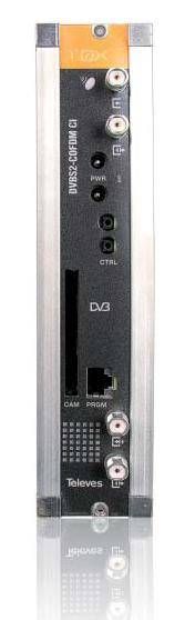 Transmodulador digital T0X DVB S2 COFDM
