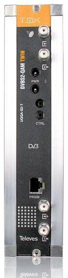 Digital Transmodulador T0X DVBS2 - TWIN QAM Televes 5630