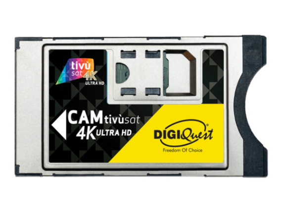 CAM Tivùsat 4K Ultra HD DIGIQuest