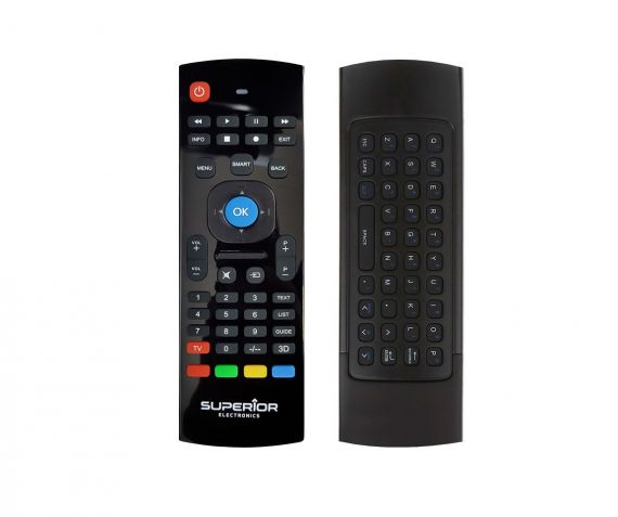 Remote Control with Keyboard for Smart TV