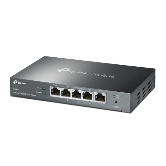 Router Gigabit VPN OMADA con Balanceo de Carga R605 vista2
