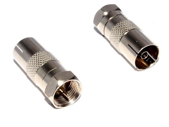 Adapter connector F male to CEI female