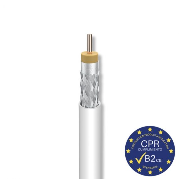 Cable Coaxial Triple Blindaje Clase A++ Televes 413910