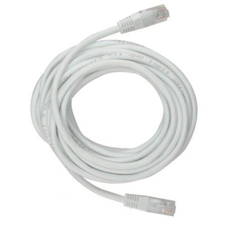 Cable de datos UTP Cat.7 color blanco de 5 m