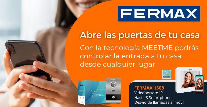 Kit FERMAX 1508 Videoportero IP MEET