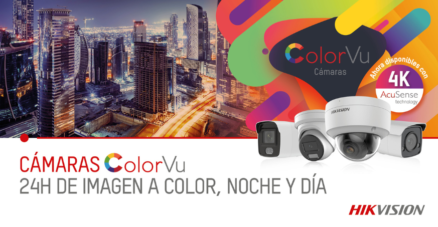 Cámaras ColorVu de Hikvision
