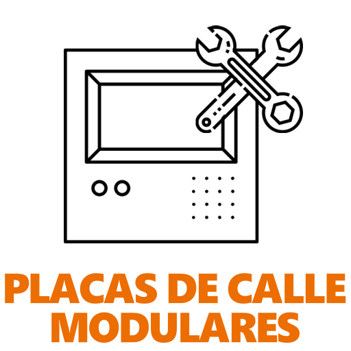 Placas de calle modulares de videoporteros Fermax y Comelit